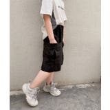 【aimoha-KIDS-】キッズ ワイドカーゴハーフパンツ | aimoha kids | 詳細画像17