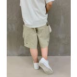 【aimoha-KIDS-】キッズ ワイドカーゴハーフパンツ | aimoha kids | 詳細画像6