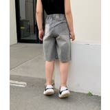 【aimoha-KIDS-】デニム キッズハーフパンツ | aimoha kids | 詳細画像6