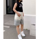 【aimoha-KIDS-】キッズ グラデーションワイドハーフパンツ | aimoha kids | 詳細画像16