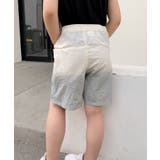 【aimoha-KIDS-】キッズ グラデーションワイドハーフパンツ | aimoha kids | 詳細画像23