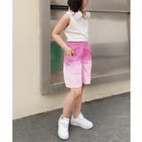 【aimoha-KIDS-】キッズ グラデーションワイドハーフパンツ | aimoha kids | 詳細画像5