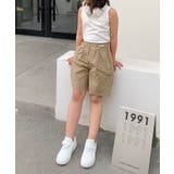 【aimoha-KIDS-】ロゴプリント キッズハーフパンツ | aimoha kids | 詳細画像18