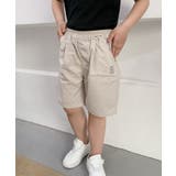 【aimoha-KIDS-】ロゴプリント キッズハーフパンツ | aimoha kids | 詳細画像26