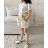 【aimoha-KIDS-】花柄 キッズショートパンツ | aimoha kids | 詳細画像9