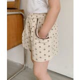 【aimoha-KIDS-】花柄 キッズショートパンツ | aimoha kids | 詳細画像4