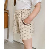 【aimoha-KIDS-】花柄 キッズショートパンツ | aimoha kids | 詳細画像6