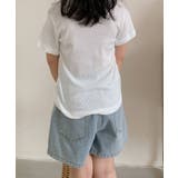 【aimoha-KIDS-】ドット柄 キッズデニムショートパンツ | aimoha kids | 詳細画像11
