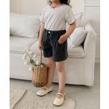 【aimoha-KIDS-】ドット柄 キッズデニムショートパンツ | aimoha kids | 詳細画像12