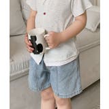 【aimoha-KIDS-】ドット柄 キッズデニムショートパンツ | aimoha kids | 詳細画像7