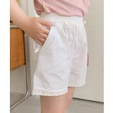 【aimoha-KIDS-】リボン&レース&ハート付きショートパンツ | aimoha kids | 詳細画像17