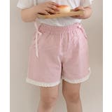 ピンク | 【aimoha-KIDS-】リボン&レース&ハート付きショートパンツ | aimoha kids