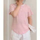 ピンク | 【aimoha-KIDS-】バックリボン キッズTシャツ | aimoha kids