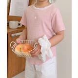 【aimoha-KIDS-】バックリボン キッズTシャツ | aimoha kids | 詳細画像3