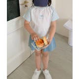 【aimoha-KIDS-】リボン付き ラグランキッズTシャツ | aimoha kids | 詳細画像6