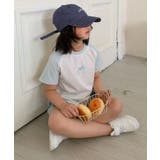 【aimoha-KIDS-】リボン付き ラグランキッズTシャツ | aimoha kids | 詳細画像7