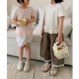 【aimoha-KIDS-】裾フリルTシャツ | aimoha kids | 詳細画像18