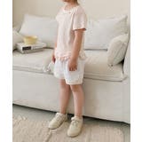 【aimoha-KIDS-】裾フリルTシャツ | aimoha kids | 詳細画像3