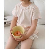 【aimoha-KIDS-】裾フリルTシャツ | aimoha kids | 詳細画像4