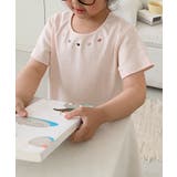 【aimoha-KIDS-】裾フリルTシャツ | aimoha kids | 詳細画像6
