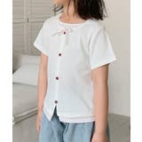 【aimoha-KIDS-】カーディガン風 キッズTシャツ | aimoha kids | 詳細画像13
