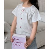 【aimoha-KIDS-】カーディガン風 キッズTシャツ | aimoha kids | 詳細画像7