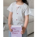 【aimoha-KIDS-】カーディガン風 キッズTシャツ | aimoha kids | 詳細画像8
