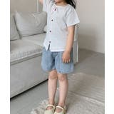 【aimoha-KIDS-】カーディガン風 キッズTシャツ | aimoha kids | 詳細画像9