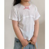 ホワイト | 【aimoha-KIDS-】シアー キッズTシャツ | aimoha kids