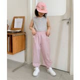 【aimoha-KIDS-】リボン刺繍 ジョガーパンツ | aimoha kids | 詳細画像15