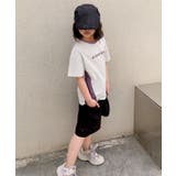 【aimoha-KIDS-】キッズ 配色ナンバープリントTシャツ  | aimoha kids | 詳細画像15 