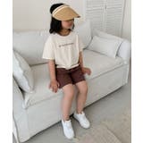 【aimoha-KIDS-】キッズ 配色ナンバープリントTシャツ  | aimoha kids | 詳細画像22 