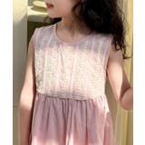 【aimoha-KIDS-】キッズノースリーブ姫ワンピース | aimoha kids | 詳細画像8