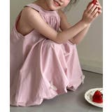 【aimoha-KIDS-】キッズ ノースリーブリボン付きバルーンワンピース | aimoha kids | 詳細画像11
