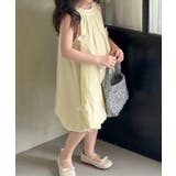 【aimoha-KIDS-】キッズ ノースリーブリボン付きバルーンワンピース | aimoha kids | 詳細画像19