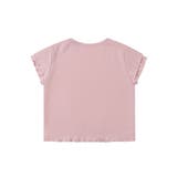 【aimoha-KIDS-】刺繍 フリル袖 キッズTシャツ | aimoha kids | 詳細画像3