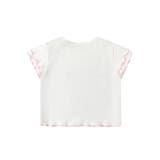 【aimoha-KIDS-】刺繍 フリル袖 キッズTシャツ | aimoha kids | 詳細画像4