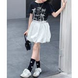 【aimoha-KIDS-】リボン付き キッズプリントTシャツ | aimoha kids | 詳細画像9