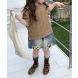 【aimoha-KIDS-】キッズ メッシュタンクトップ+リブTシャツ セット | aimoha kids | 詳細画像6
