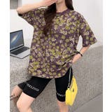 ライトパープル | 【HOOK】for girls デュアルムードプリントTシャツ | HOOK