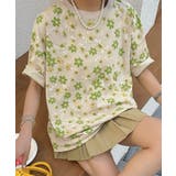 ベージュ | 【HOOK】for girls デュアルムードプリントTシャツ | HOOK