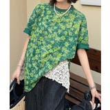 【HOOK】for girls デュアルムードプリントTシャツ | HOOK | 詳細画像37 