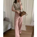 【aimoha】バックボタンデザイン半袖ハイネックトップス | aimoha  | 詳細画像8 