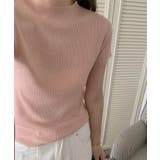 【aimoha】バックボタンデザイン半袖ハイネックトップス | aimoha  | 詳細画像9 