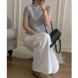 【aimoha】バックボタンデザイン半袖ハイネックトップス | aimoha  | 詳細画像25 