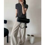 【aimoha】バックボタンデザイン半袖ハイネックトップス | aimoha  | 詳細画像5 