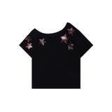 【HOOK】for girls チェックリボンスカーフ付きスターTシャツ | HOOK | 詳細画像3
