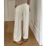 【aimoha】ハイウエストドレープストレートパンツ | aimoha  | 詳細画像1 