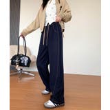 【aimoha】ハイウエストワイドデニムパンツ | aimoha | 詳細画像9