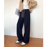 【aimoha】ハイウエストワイドデニムパンツ | aimoha | 詳細画像6